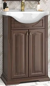 Тумба-умывальник напольный Opadiris Риспекто 55 орех антикварный 00-00007073+4620008199344 Тумба-умывальник напольный Opadiris Риспекто 55 орех антикварный 00-00007073+4620008199344, 1