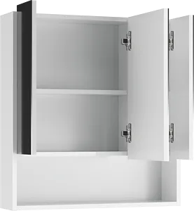 Шкаф-зеркало Айсберг Ева 70 белый DA5922HZ Шкаф-зеркало Айсберг Ева 70 белый DA5922HZ, 4