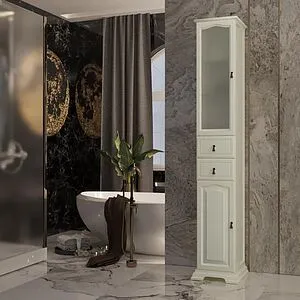 Шкаф-пенал напольный Opadiris Риспекто 30 L слоновая кость 00-00005829 Шкаф-пенал напольный Opadiris Риспекто 30 L слоновая кость 00-00005829, 3