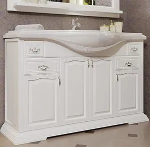 Тумба-умывальник напольная Opadiris Риспекто 120 белый матовый Z0000012634+4640021060957 Тумба-умывальник напольная Opadiris Риспекто 120 белый матовый Z0000012634+4640021060957, 1