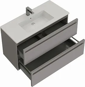 Тумба-умывальник подвесная Allen Brau Eclipse 2.0 80 платина 1.E1002.PGM 2.0+4.11025.20 Тумба-умывальник подвесная Allen Brau Eclipse 2.0 80 платина 1.E1002.PGM 2.0+4.11025.20, 3