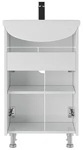 Тумба-умывальник напольная Айсберг Лилия 50 белый DA2001T+46200081927581 Тумба-умывальник напольная Айсберг Лилия 50 белый DA2001T+46200081927581, 5