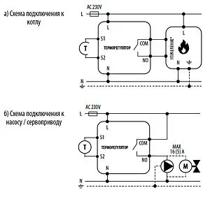 Проводной комнатный терморегулятор Wi-Fi ENGO белый E10-W Проводной комнатный терморегулятор Wi-Fi ENGO белый E10-W, 5