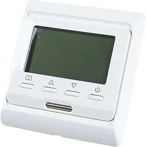 Терморегулятор HeatUp белый E 51.716 Терморегулятор HeatUp белый E 51.716, 3