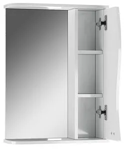 Шкаф-зеркало Айсберг Волна 50 R белый DA1043HZ Шкаф-зеркало Айсберг Волна 50 R белый DA1043HZ, 5