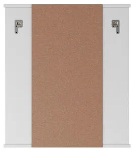 Шкаф-зеркало Айсберг Волна 2-60 L белый DA1040HZ Шкаф-зеркало Айсберг Волна 2-60 L белый DA1040HZ, 4