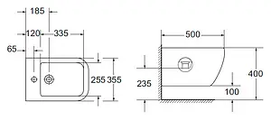 Биде подвесное BelBagno Alpina белый BB10100BH Биде подвесное BelBagno Alpina белый BB10100BH, 2