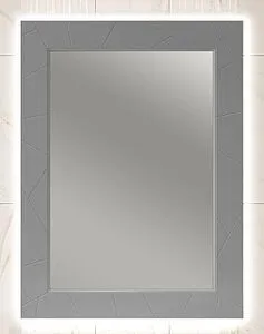 Зеркало с подсветкой Opadiris Луиджи 70 серый матовый 00-00006553 Зеркало с подсветкой Opadiris Луиджи 70 серый матовый 00-00006553, 1