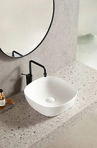 Раковина Terminus Классик 37 белый 02RN37x37x11W Раковина Terminus Классик 37 белый 02RN37x37x11W, 4