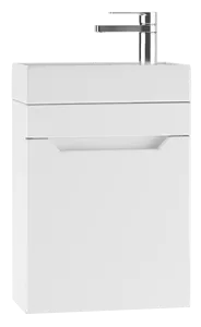 Тумба-умывальник подвесной Айсберг Мечта 40 белый DM2308T+4607152362107 Тумба-умывальник подвесной Айсберг Мечта 40 белый DM2308T+4607152362107, 1