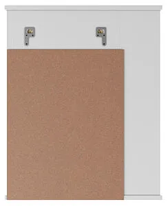 Шкаф-зеркало Айсберг Волна 1-55 R белый DA1033HZ Шкаф-зеркало Айсберг Волна 1-55 R белый DA1033HZ, 4