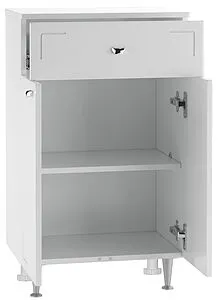 Комод напольный Айсберг Классик 50 белый DA1002K Комод напольный Айсберг Классик 50 белый DA1002K, 3