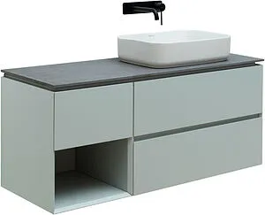 Тумба-умывальник подвесная Allen Brau Infinity 120 R папирус 1.21007.PWM+ Тумба-умывальник подвесная Allen Brau Infinity 120 R папирус 1.21007.PWM+, 1