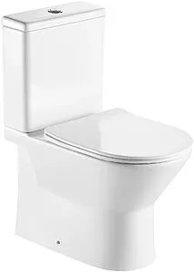 Унитаз-компакт безободковый Hansmann keramik Compact белый УНИ0004 Унитаз-компакт безободковый Hansmann keramik Compact белый УНИ0004, 1