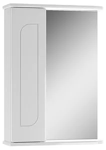 Шкаф-зеркало Айсберг Радуга 50 белый DA1137HZR Шкаф-зеркало Айсберг Радуга 50 белый DA1137HZR, 1