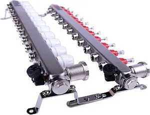 Группа коллекторная с расходомерами 11 отводов 1"в/в x ¾"ек FDV S1103C-2/11 Группа коллекторная с расходомерами 11 отводов 1"в/в x ¾"ек FDV S1103C-2/11, 3