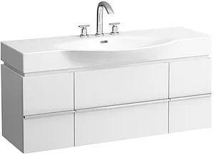 Тумба под умывальник подвесной Laufen Palace 120 белый матовый 4.0130.2.075.463.R Тумба под умывальник подвесной Laufen Palace 120 белый матовый 4.0130.2.075.463.R, 1