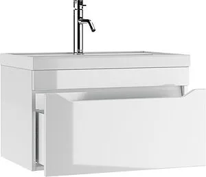 Тумба-умывальник подвесной Айсберг Ева 80 белый DA5903T+4670142930020 Тумба-умывальник подвесной Айсберг Ева 80 белый DA5903T+4670142930020, 4