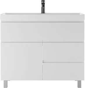 Тумба-умывальник напольный Домино Graffo 100 белый DGr2409T+4670142930051 Тумба-умывальник напольный Домино Graffo 100 белый DGr2409T+4670142930051, 5