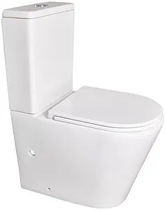 Унитаз-компакт безободковый Terminus Аврора белый 11F62x39W Унитаз-компакт безободковый Terminus Аврора белый 11F62x39W, 1