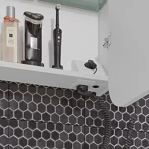 Шкаф-зеркало Opadiris Элеганс 80 белый матовый 00-00006876 Шкаф-зеркало Opadiris Элеганс 80 белый матовый 00-00006876, 5