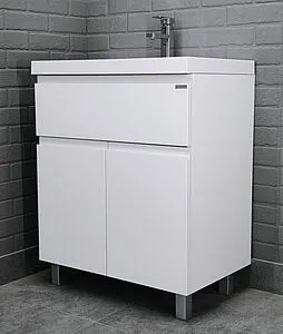 Тумба-умывальник напольная Домино Graffo 70 белый DGr2401T+4670142930037 Тумба-умывальник напольная Домино Graffo 70 белый DGr2401T+4670142930037, 3