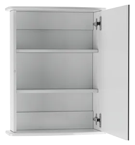 Шкаф-зеркало Айсберг Милана 55 белый DA1063HZ Шкаф-зеркало Айсберг Милана 55 белый DA1063HZ, 4