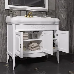 Тумба под умывальник напольный Opadiris Лоренцо 100 белый матовый Z0000008219 Тумба под умывальник напольный Opadiris Лоренцо 100 белый матовый Z0000008219, 3