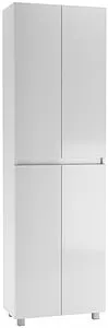 Шкаф-пенал напольный Айсберг Норма 60 белый DA1625PR Шкаф-пенал напольный Айсберг Норма 60 белый DA1625PR, 1