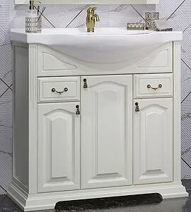 Тумба под умывальник напольный Opadiris Риспекто 85 слоновая кость 00-00006703 Тумба под умывальник напольный Opadiris Риспекто 85 слоновая кость 00-00006703, 1