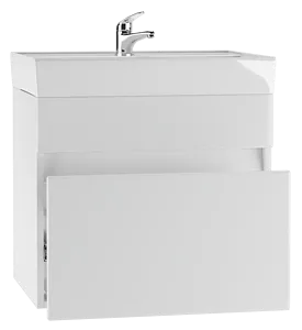 Тумба-умывальник подвесной Айсберг Классик 60 белый DA3009T+4607152361674 Тумба-умывальник подвесной Айсберг Классик 60 белый DA3009T+4607152361674, 4