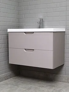 Тумба-умывальник подвесная Домино Dune 80 серый тауп DD2503T+4627173210188 Тумба-умывальник подвесная Домино Dune 80 серый тауп DD2503T+4627173210188, 5