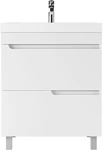 Тумба-умывальник напольный Айсберг Веста 70 белый DV5907T+4670142930037 Тумба-умывальник напольный Айсберг Веста 70 белый DV5907T+4670142930037, 3