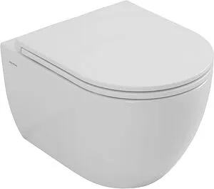 Унитаз подвесной безободковый Allen Brau Priority Tornado белый 4.31009.20 Унитаз подвесной безободковый Allen Brau Priority Tornado белый 4.31009.20, 1