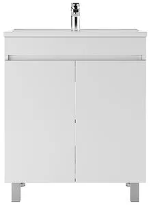 Тумба-умывальник напольная Айсберг Норма 70 белый DA1657T+4620008197746 Тумба-умывальник напольная Айсберг Норма 70 белый DA1657T+4620008197746, 3