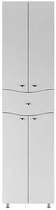 Шкаф-пенал напольный Айсберг Волна 50 белый DA1011P Шкаф-пенал напольный Айсберг Волна 50 белый DA1011P, 3