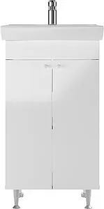 Тумба-умывальник напольная Айсберг Промо 50 белый DP2613T+4607152363494 Тумба-умывальник напольная Айсберг Промо 50 белый DP2613T+4607152363494, 3