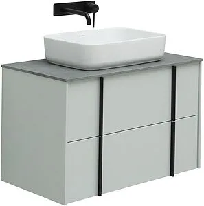 Тумба-умывальник подвесной Allen Brau Reality 80 папирус 1.32005.PWM+ Тумба-умывальник подвесной Allen Brau Reality 80 папирус 1.32005.PWM+, 1