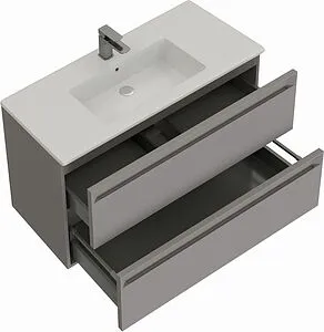 Тумба-умывальник подвесная Allen Brau Eclipse 2.0 60 платина 1.E1001.PGM 2.0+4.11023.20 Тумба-умывальник подвесная Allen Brau Eclipse 2.0 60 платина 1.E1001.PGM 2.0+4.11023.20, 3