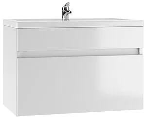 Тумба-умывальник подвесная Айсберг Классик 80 белый DA3011T+1WH302251 Тумба-умывальник подвесная Айсберг Классик 80 белый DA3011T+1WH302251, 1