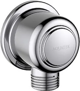 Шланговое подключение Aquatek Классик хром AQ2461CR Шланговое подключение Aquatek Классик хром AQ2461CR, 1