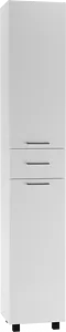 Шкаф-пенал напольный Айсберг Контраст 35 R белый DA2707P Шкаф-пенал напольный Айсберг Контраст 35 R белый DA2707P, 1