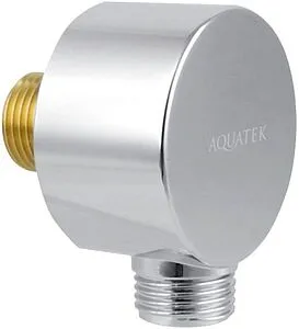 Шланговое подключение Aquatek хром AQ2454CR Шланговое подключение Aquatek хром AQ2454CR, 1