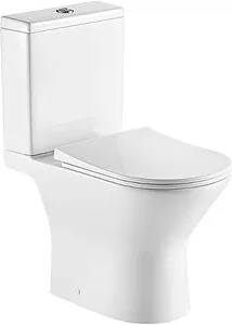 Унитаз-компакт безободковый Hansmann keramik Compact New белый УНИ0023 Унитаз-компакт безободковый Hansmann keramik Compact New белый УНИ0023, 1