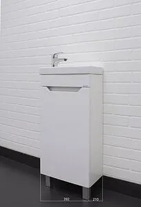 Тумба-умывальник напольный Айсберг Мечта 40 белый DM2307T+4607152362107 Тумба-умывальник напольный Айсберг Мечта 40 белый DM2307T+4607152362107, 5