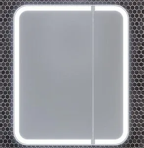 Шкаф-зеркало Opadiris Элеганс 80 белый матовый 00-00006876 Шкаф-зеркало Opadiris Элеганс 80 белый матовый 00-00006876, 1