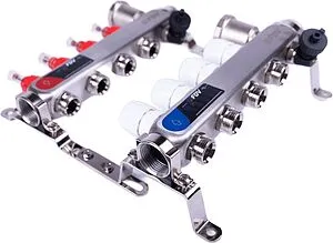 Группа коллекторная с расходомерами 4 отвода 1"в/в x ¾"ек FDV S1103C-2/4 Группа коллекторная с расходомерами 4 отвода 1"в/в x ¾"ек FDV S1103C-2/4, 4