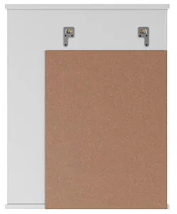 Шкаф-зеркало Айсберг Волна 1-55 L белый DA1032HZ Шкаф-зеркало Айсберг Волна 1-55 L белый DA1032HZ, 4