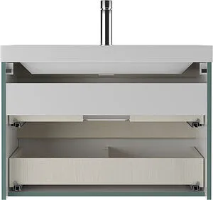 Тумба-умывальник подвесной Домино Dune 80 олива DD2506T+4627173210188 Тумба-умывальник подвесной Домино Dune 80 олива DD2506T+4627173210188, 4