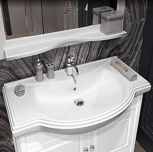 Тумба под умывальник напольный Opadiris Брунелла 80 белый матовый 00-00003631 Тумба под умывальник напольный Opadiris Брунелла 80 белый матовый 00-00003631, 5